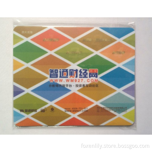 Give Away Promotion Gift with Advertising Mouse Pad